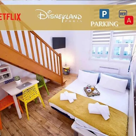 Proche Disneyland - FREE PARKING - Appart'Hôtel DISNEYLAND DREAM Montévrain Extérieur photo